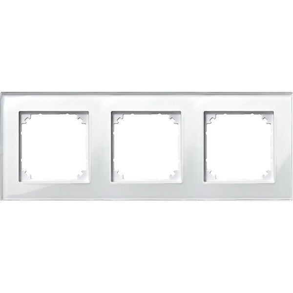 Merten Rahmen Glas 3f.bril/ws waage/senkrecht 489319